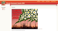 Desktop Screenshot of climategreenwash.org